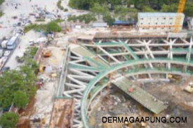 36 Maters load 50 tons for minda group building