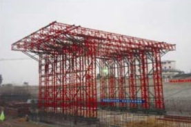 Jembatan besi gantry crane dermaga apung