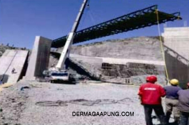 Bailey bridge in bugur country