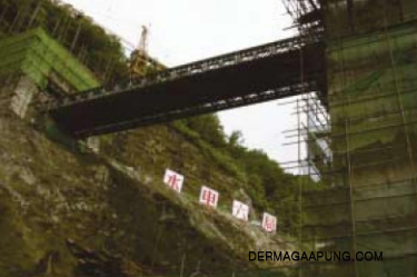 Bailey bridge(HD-321,30m long,DSR,Overhead)