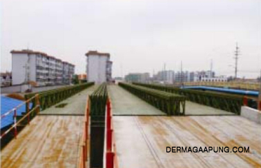 Multi-lanes bailey bridge