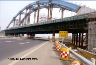 cast-in-situ bailey bridge for the expressway extension
